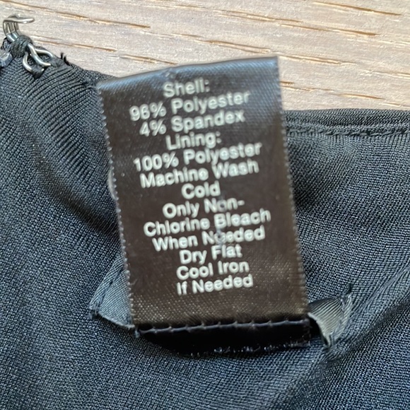 Ann Taylor Black Cocktail Dress  LBD Size 4 - Picture 5 of 5